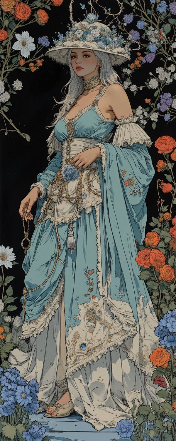 AI-generated image analyzed by PromptLens