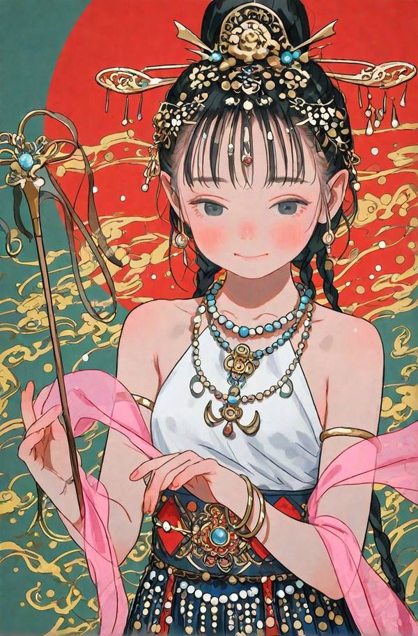 AI-generated image analyzed by PromptLens