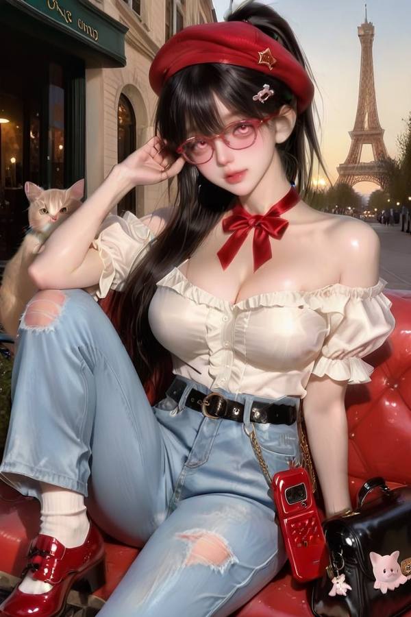 AI-generated image analyzed by PromptLens