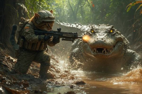 AI-generated image analyzed by PromptLens