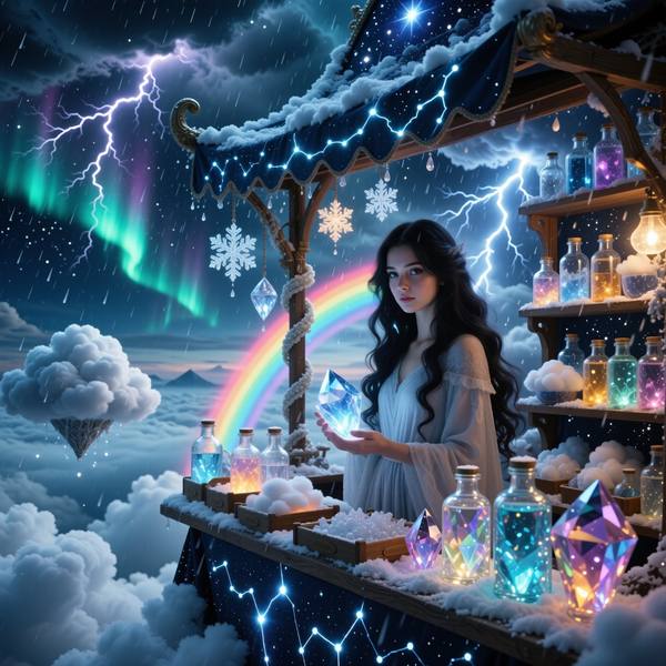 AI-generated image analyzed by PromptLens