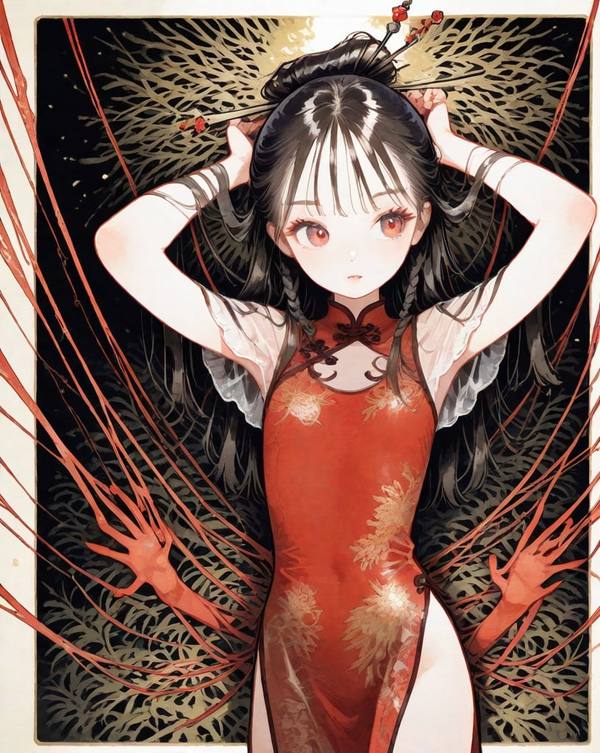 AI-generated image analyzed by PromptLens