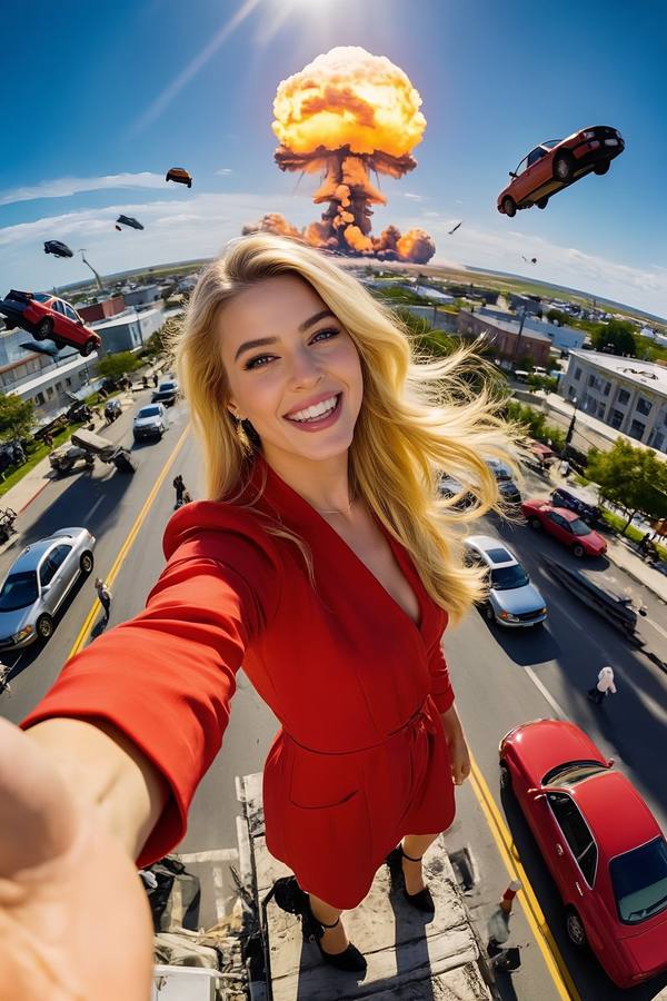 AI-generated image analyzed by PromptLens