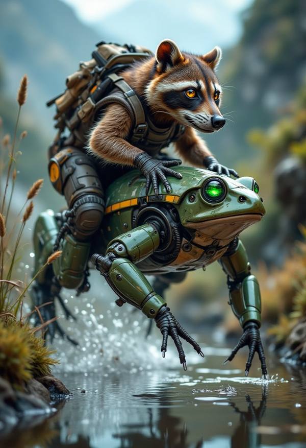 AI-generated image analyzed by PromptLens