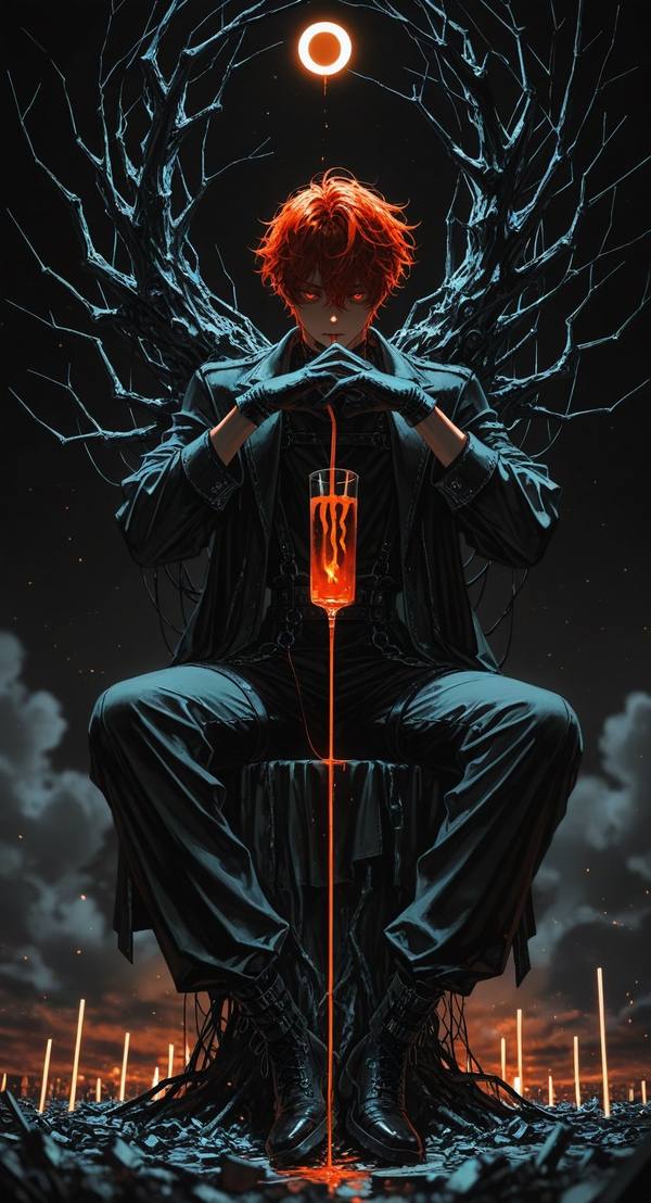 AI-generated image analyzed by PromptLens