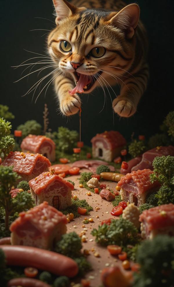 AI-generated image analyzed by PromptLens