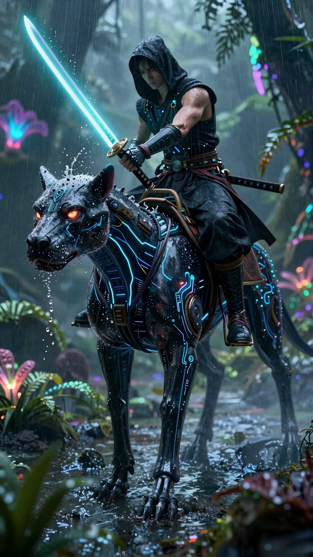 AI-generated image analyzed by PromptLens