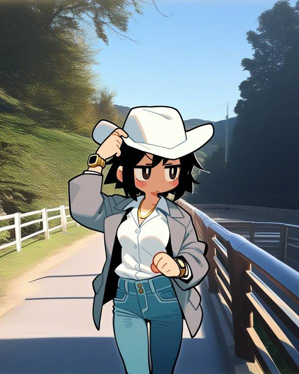 AI-generated image analyzed by PromptLens