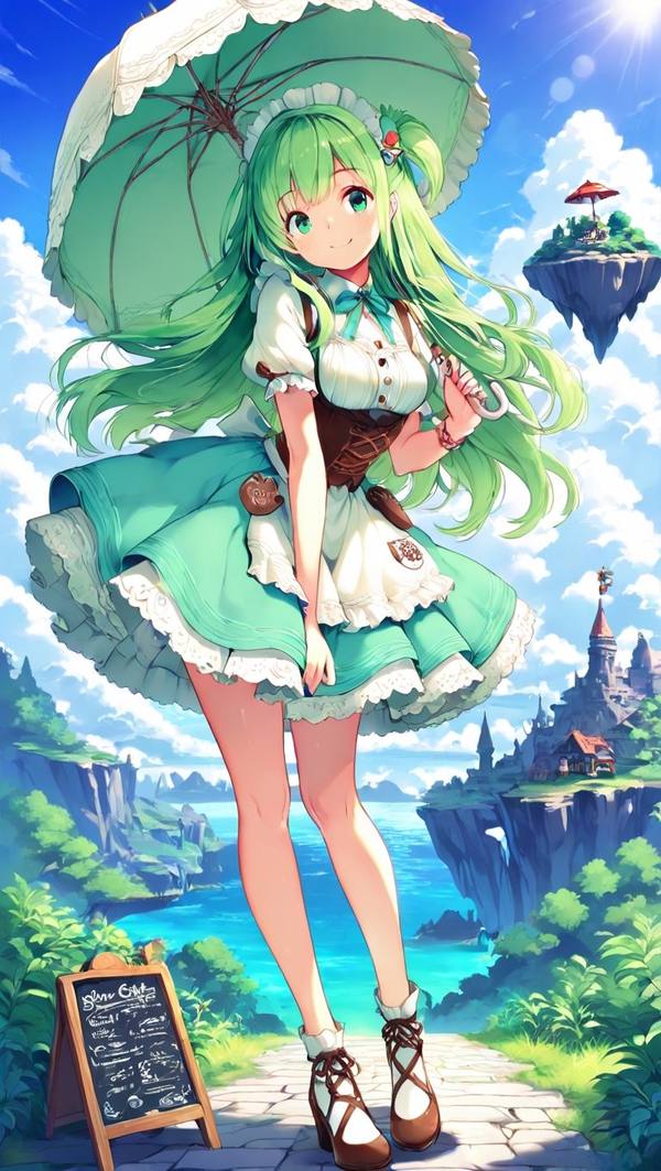 AI-generated image analyzed by PromptLens