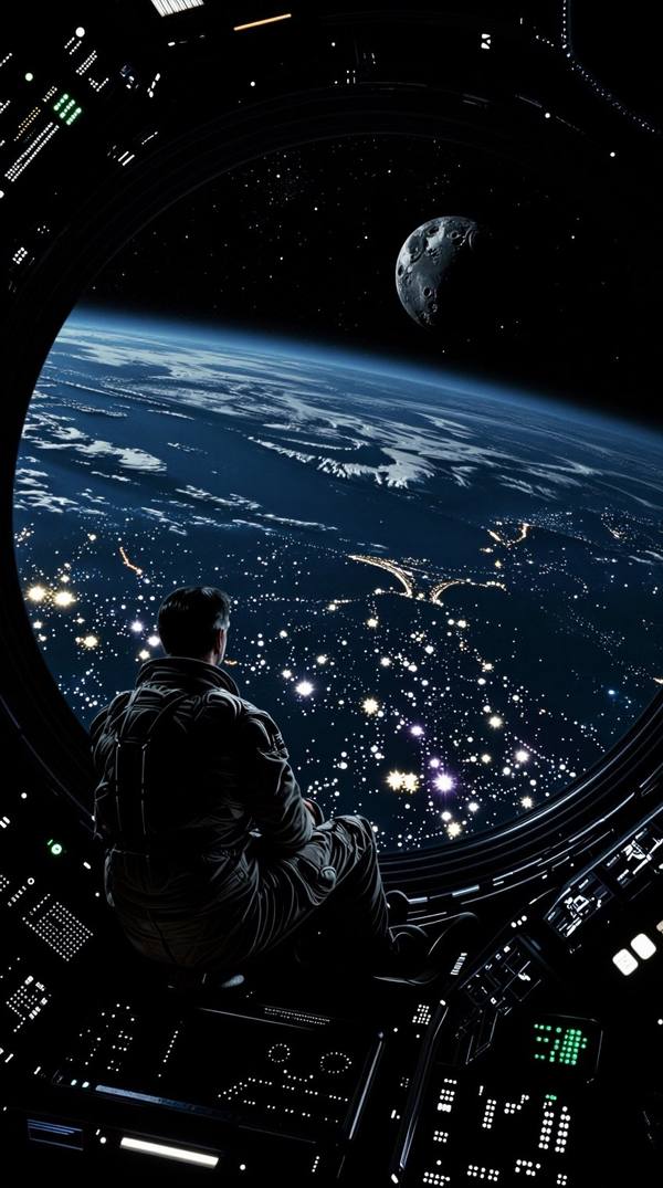 AI-generated image analyzed by PromptLens