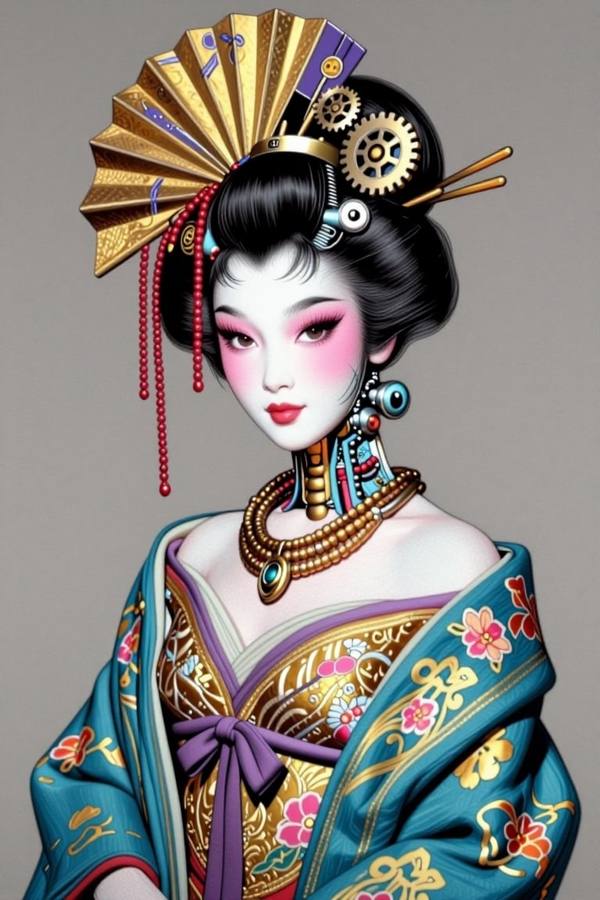 AI-generated image analyzed by PromptLens