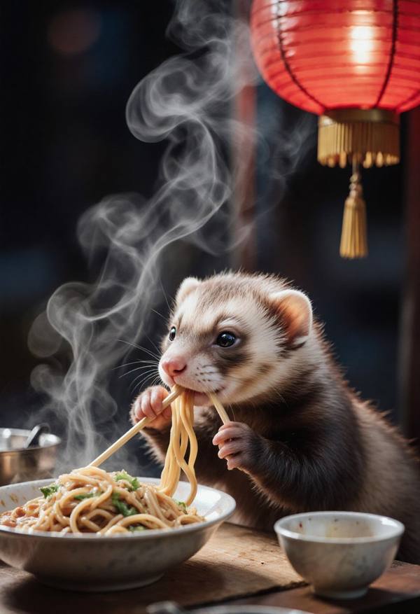 AI-generated image analyzed by PromptLens