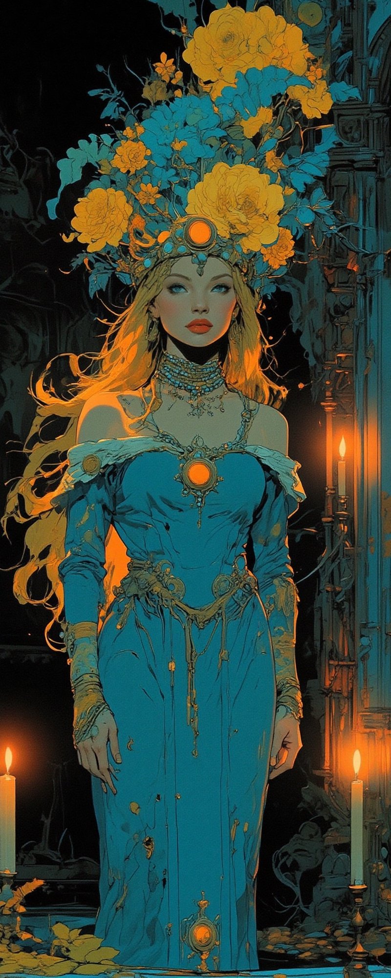 AI-generated image analyzed by PromptLens