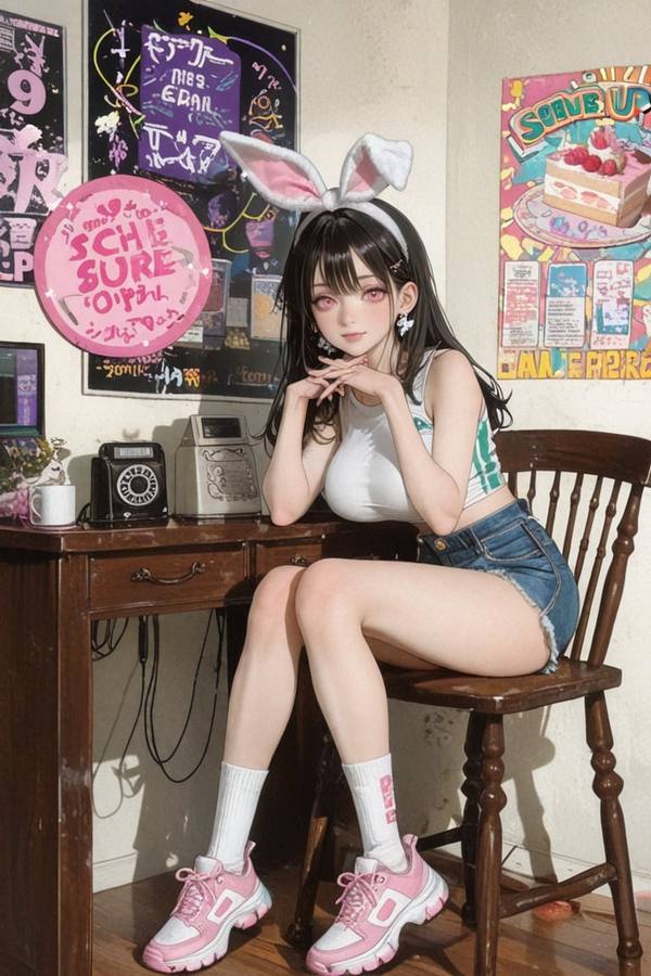 AI-generated image analyzed by PromptLens