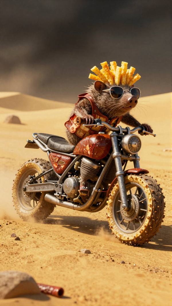 AI-generated image analyzed by PromptLens