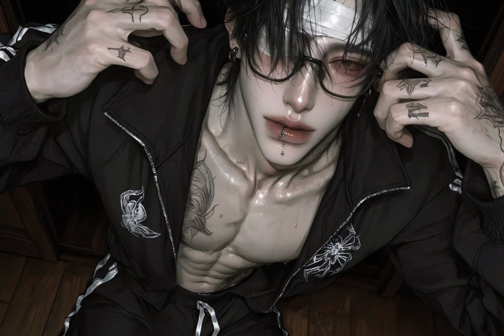 AI-generated image analyzed by PromptLens