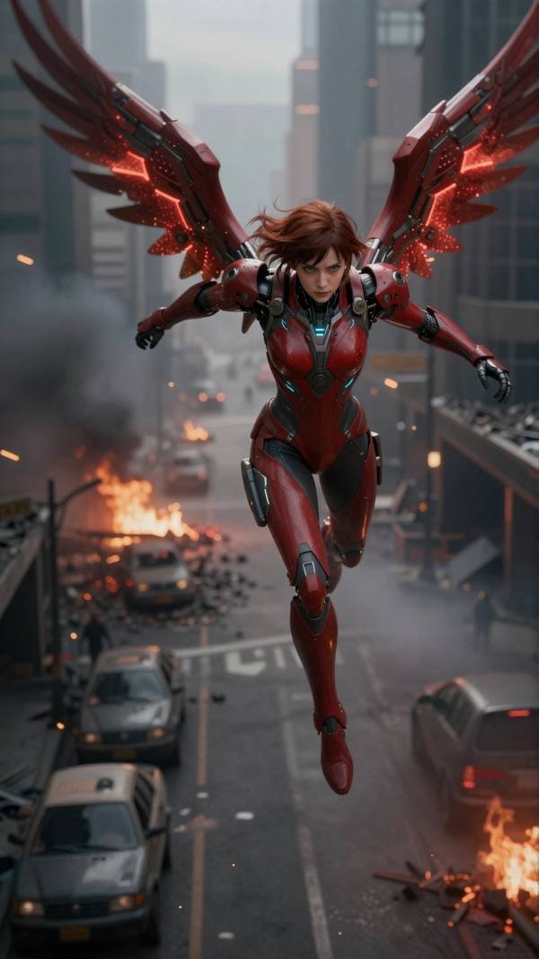 AI-generated image analyzed by PromptLens