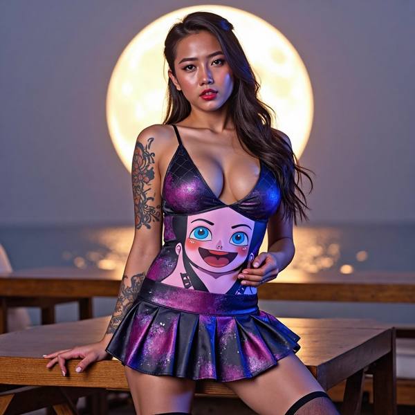 AI-generated image analyzed by PromptLens