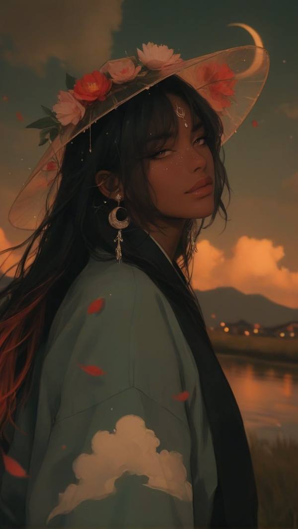 AI-generated image analyzed by PromptLens