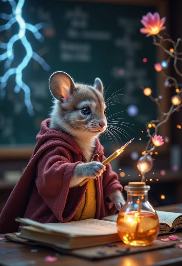 AI-generated image analyzed by PromptLens