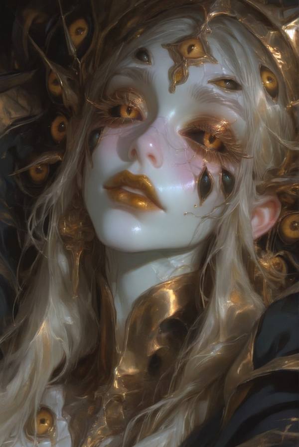 AI-generated image analyzed by PromptLens