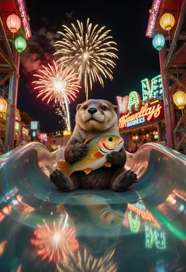 AI-generated image analyzed by PromptLens