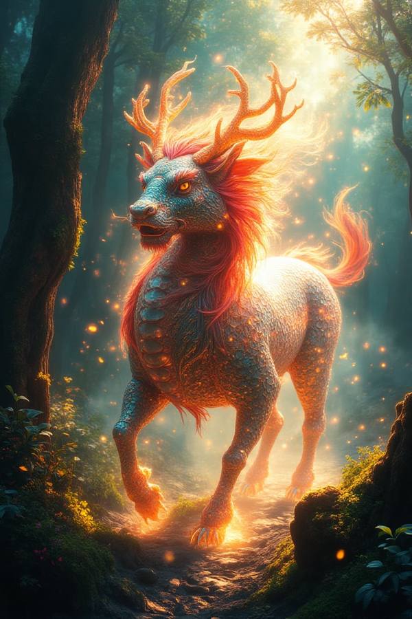 AI-generated image analyzed by PromptLens