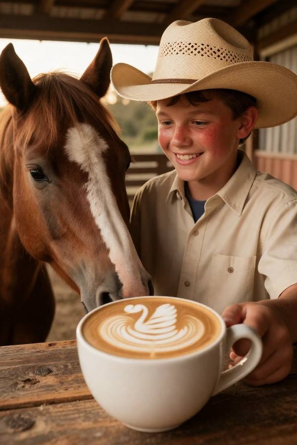 AI-generated image analyzed by PromptLens