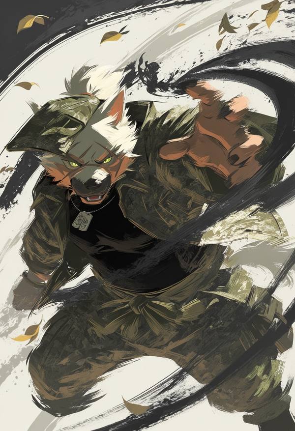 AI-generated image analyzed by PromptLens