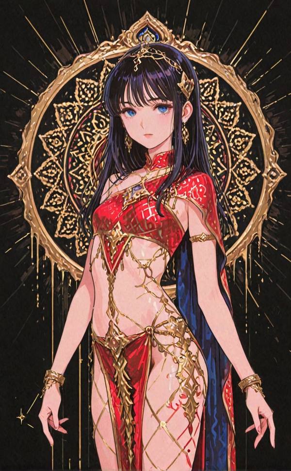 AI-generated image analyzed by PromptLens