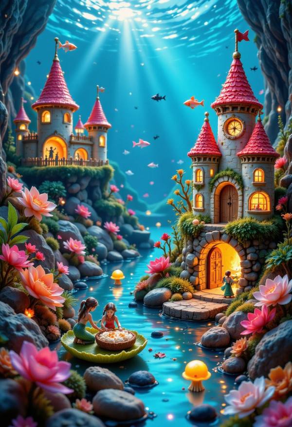 AI-generated image analyzed by PromptLens