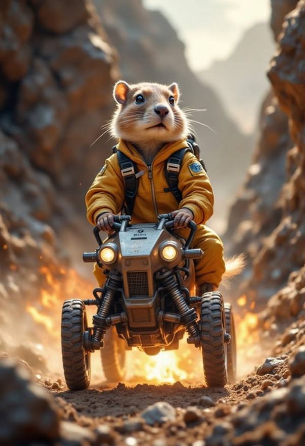 AI-generated image analyzed by PromptLens