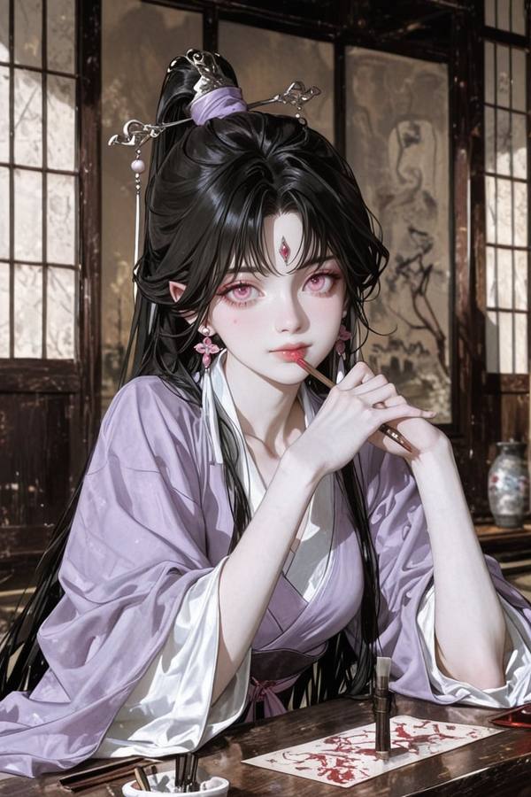 AI-generated image analyzed by PromptLens