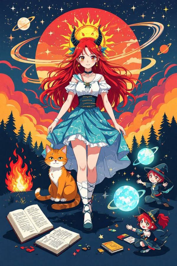 AI-generated image analyzed by PromptLens