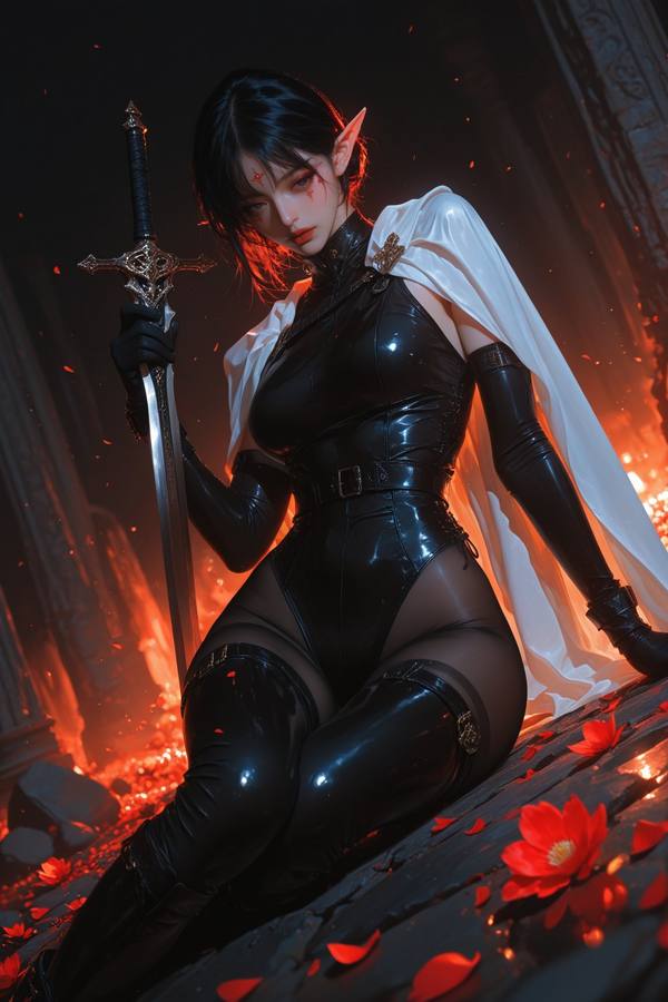 AI-generated image analyzed by PromptLens