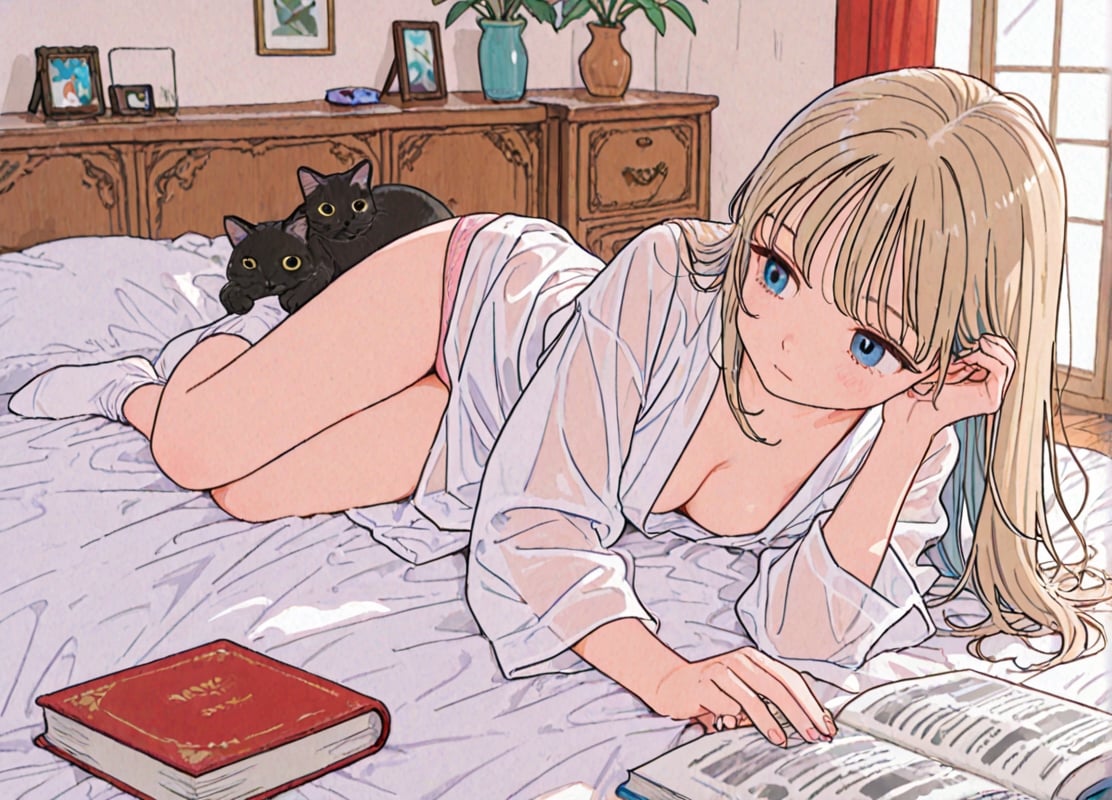 AI-generated image analyzed by PromptLens