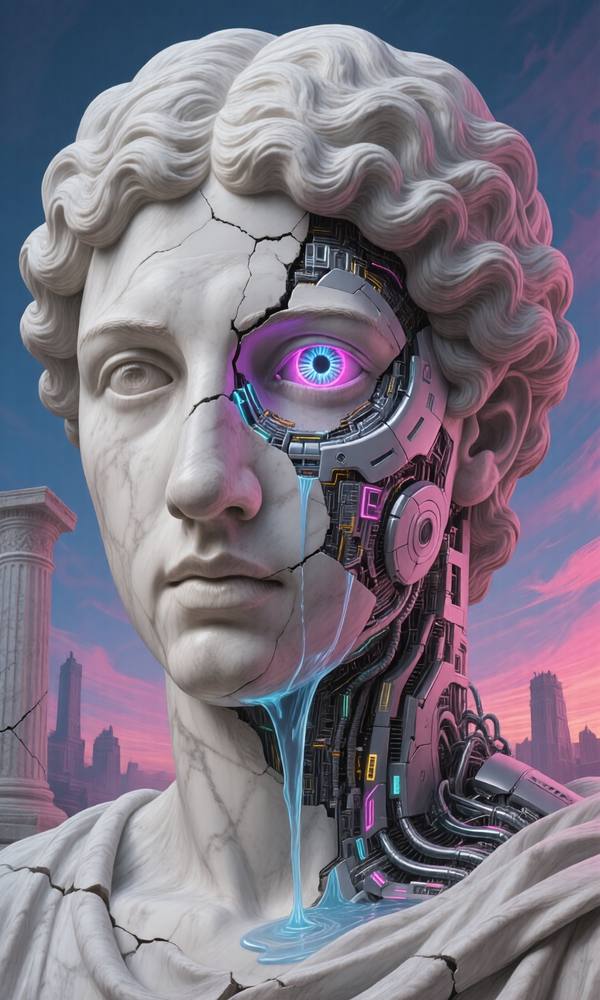 AI-generated image analyzed by PromptLens