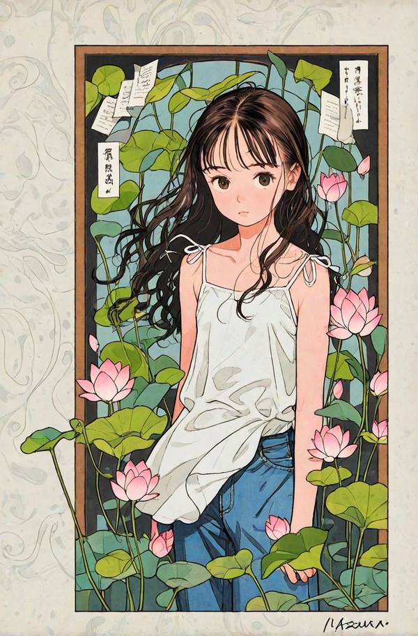 AI-generated image analyzed by PromptLens