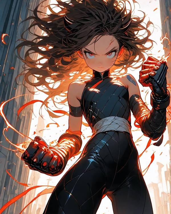 AI-generated image analyzed by PromptLens