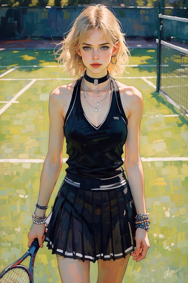 AI-generated image analyzed by PromptLens