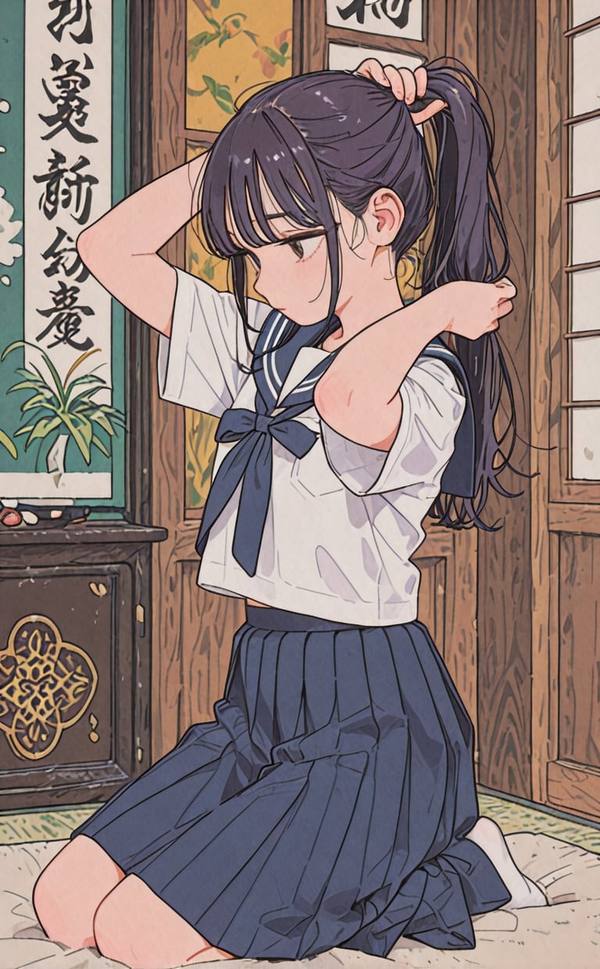 AI-generated image analyzed by PromptLens