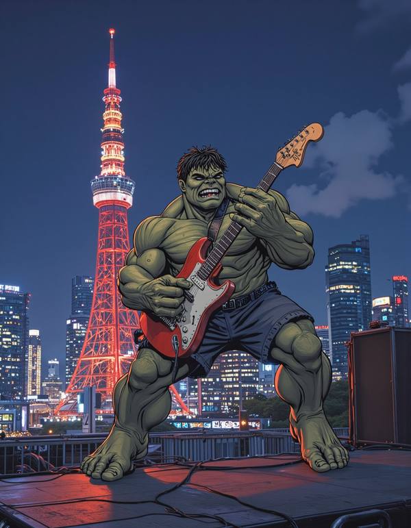 AI-generated image analyzed by PromptLens