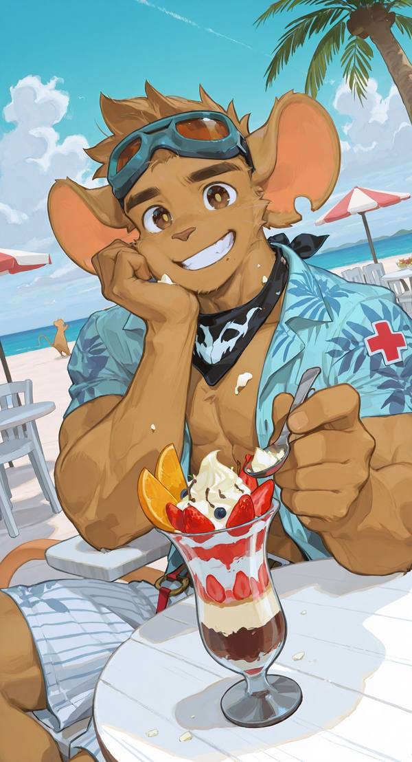 AI-generated image analyzed by PromptLens