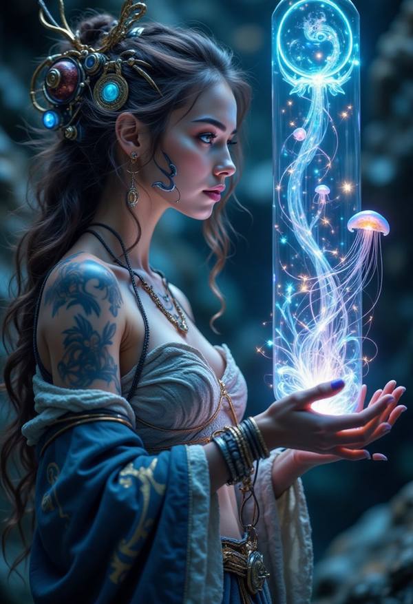 AI-generated image analyzed by PromptLens