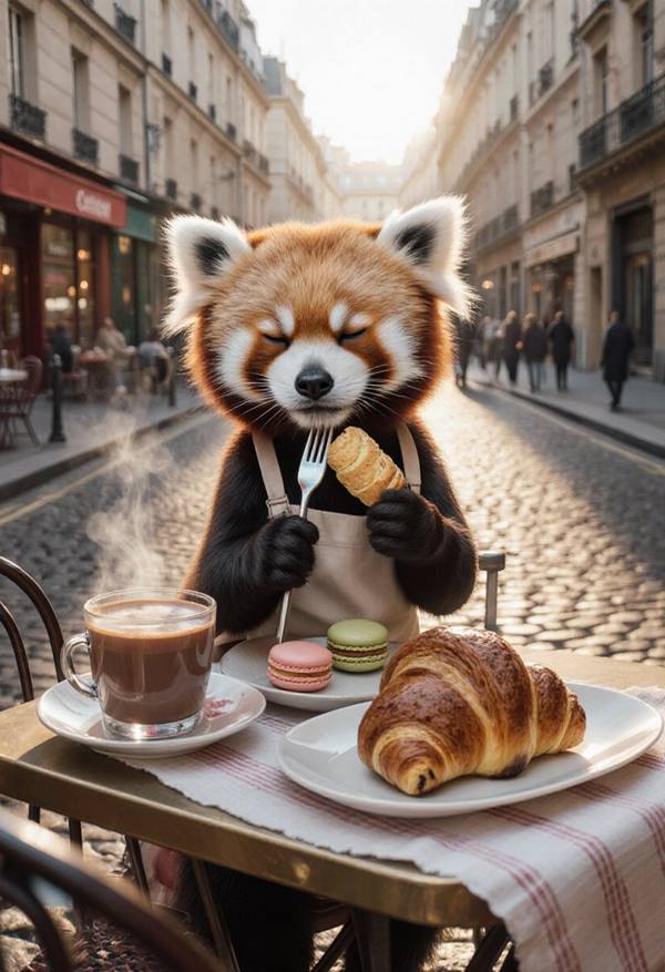 AI-generated image analyzed by PromptLens