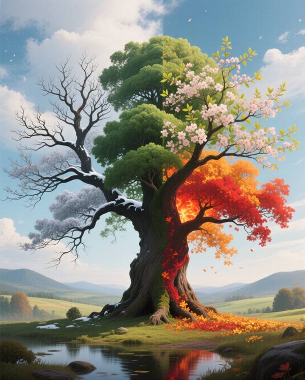 AI-generated image analyzed by PromptLens