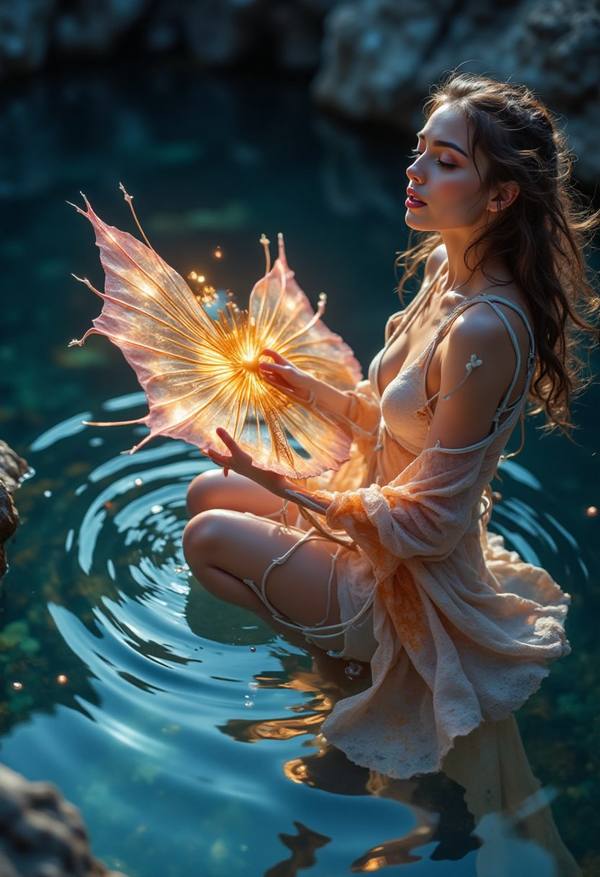 AI-generated image analyzed by PromptLens