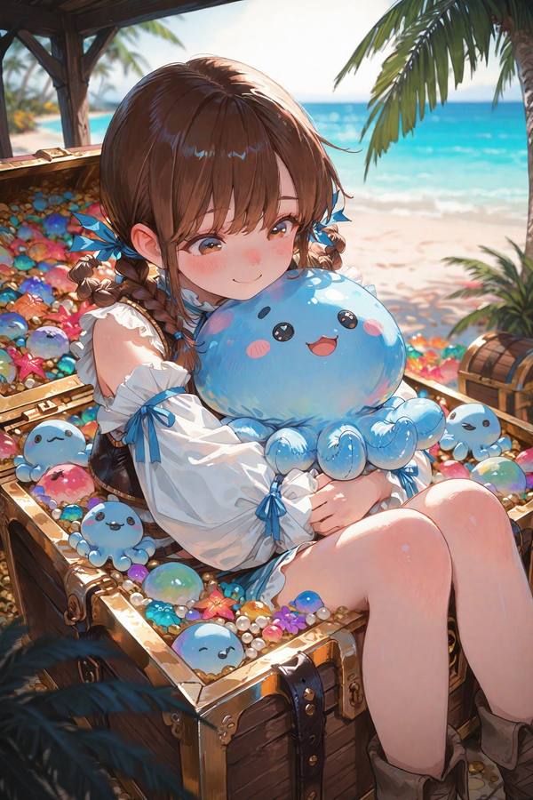 AI-generated image analyzed by PromptLens