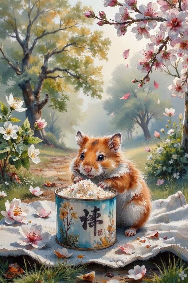 AI-generated image analyzed by PromptLens