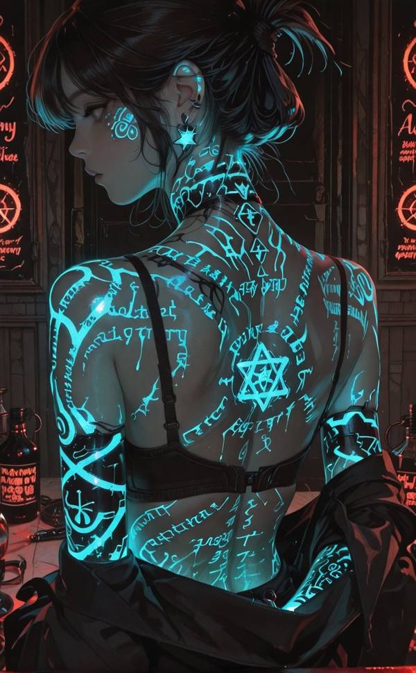 AI-generated image analyzed by PromptLens